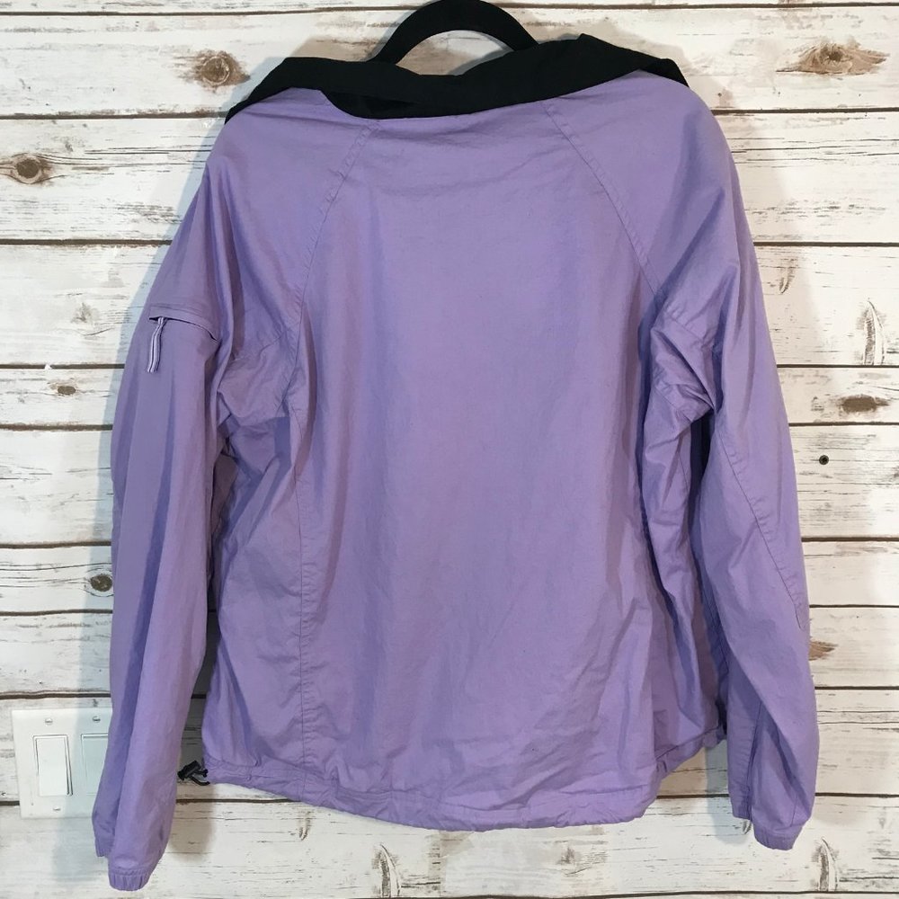 SJB Active Women's Jacket Windbreaker, Purple XL - Picture 4 of 5